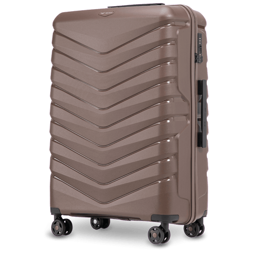 Walizka duża Wings PHOENIX polipropylen 28" BROWN