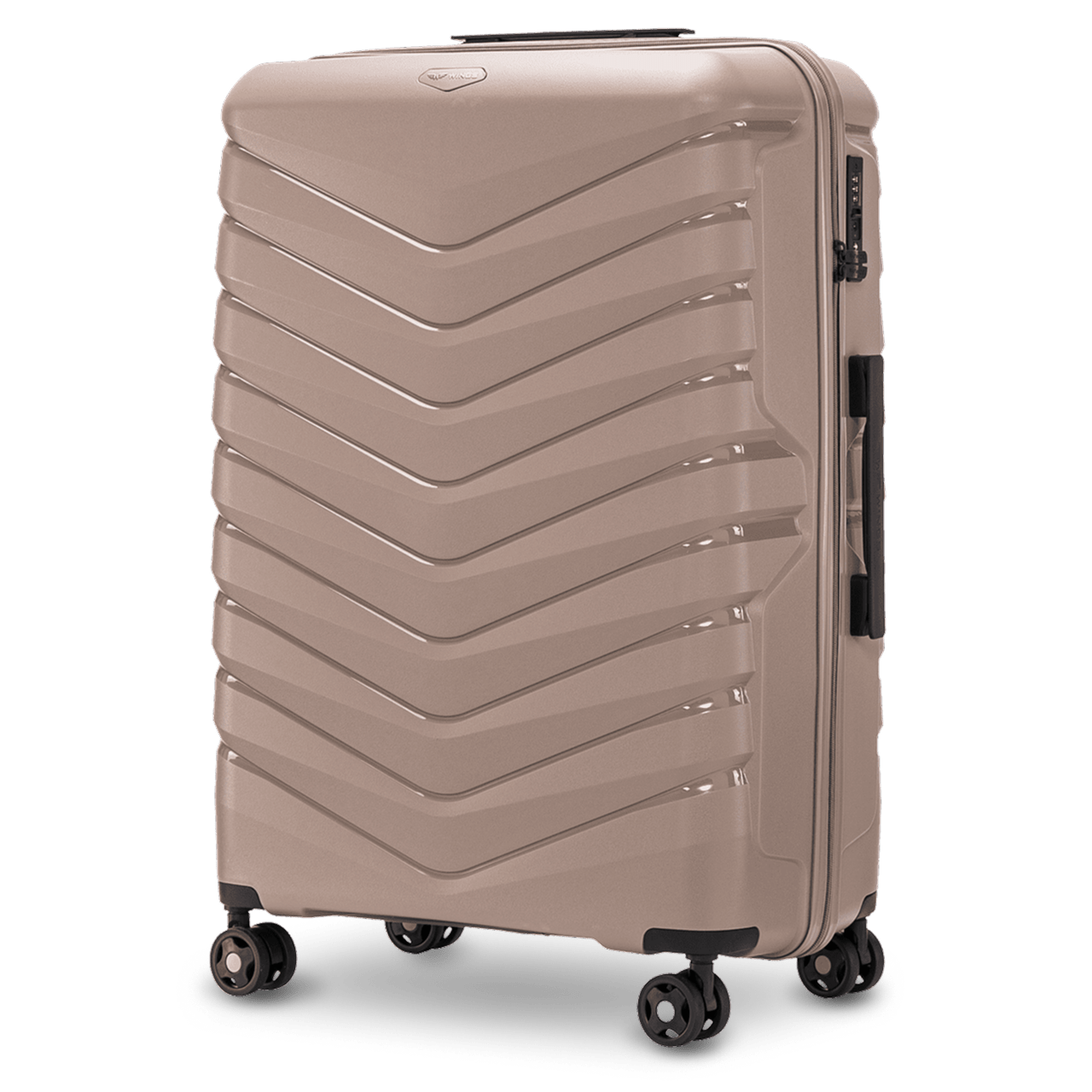 Walizka duża Wings PHOENIX polipropylen 28" CHAMPAGNE