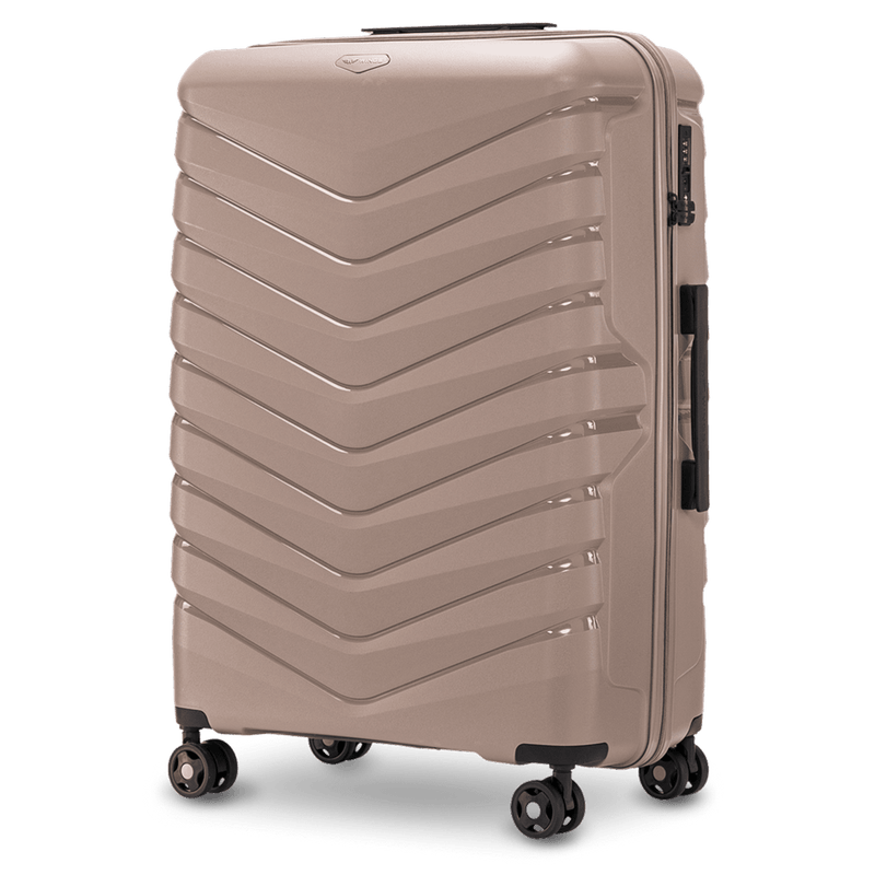 Walizka duża Wings PHOENIX polipropylen 28" CHAMPAGNE