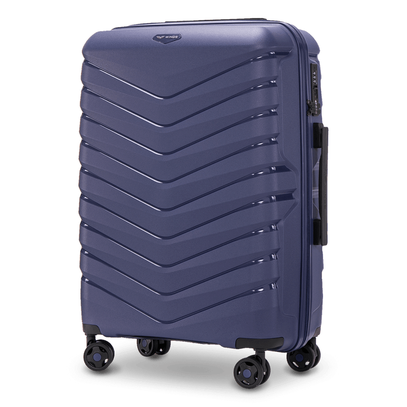 Walizka średnia Wings PHOENIX polipropylen 24" NAVY BLUE