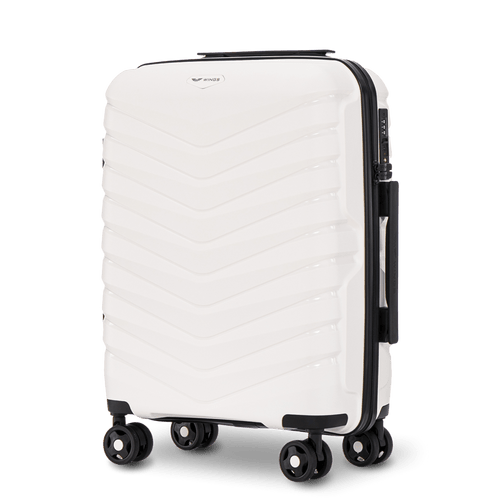 Walizka kabinowa Wings PHOENIX polipropylen 20" WHITE