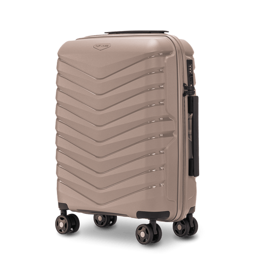 Walizka kabinowa Wings PHOENIX polipropylen 20" CHAMPAGNE