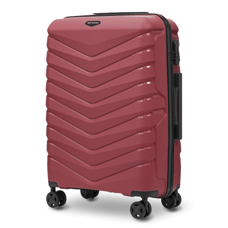 Walizka średnia Wings PHOENIX 2.0 polipropylen 24" BURGUNDY