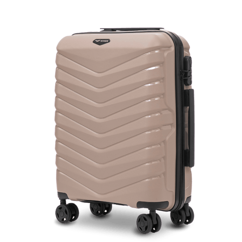 Walizka kabinowa Wings PHOENIX 2.0 polipropylen 20" CHAMPAGNE