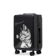 Walizka kabinowa Wings ABS+ 20" Customized BLACK MEOW