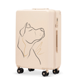 Walizka średnia Wings ABS+ 24" Customized DIRTY WHITE DOG