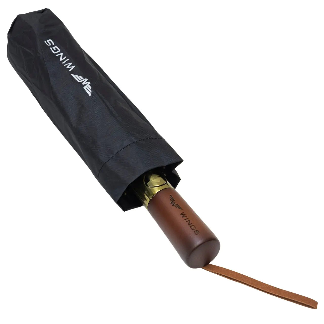 Parasol biznesowy WINGS BLACK TRAVEL MUST HAVE