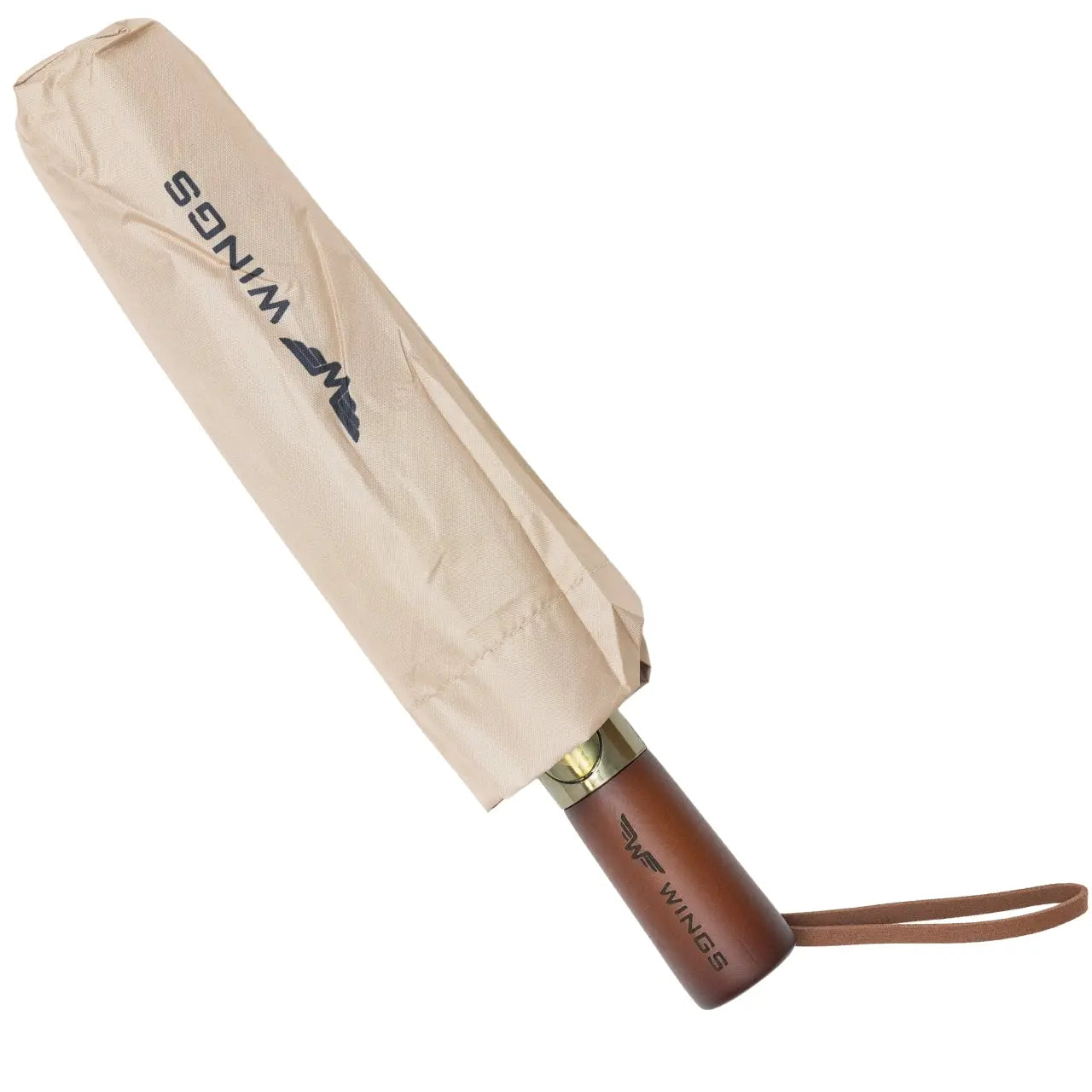 Parasol biznesowy WINGS KHAKI TRAVEL MUST HAVE