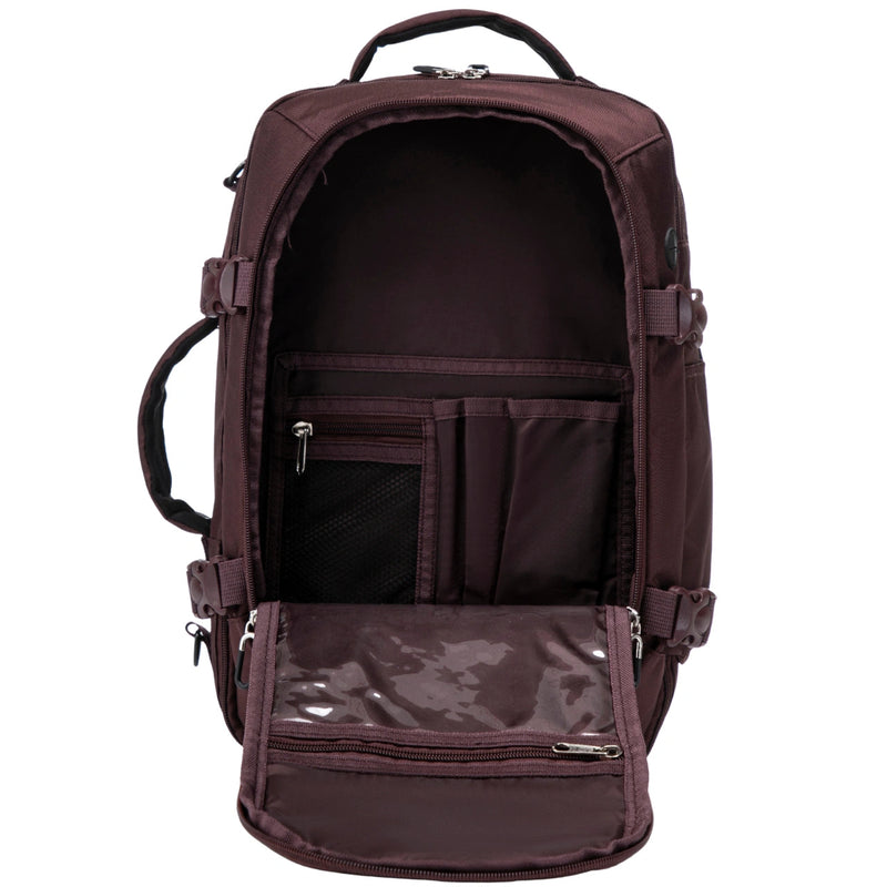 WINGS Kabinowy plecak torba 2w1 Tanager MAROON