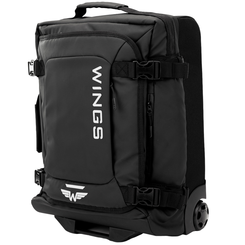 WINGS Walizka miękka Mała kabinowa 20" ROOK black