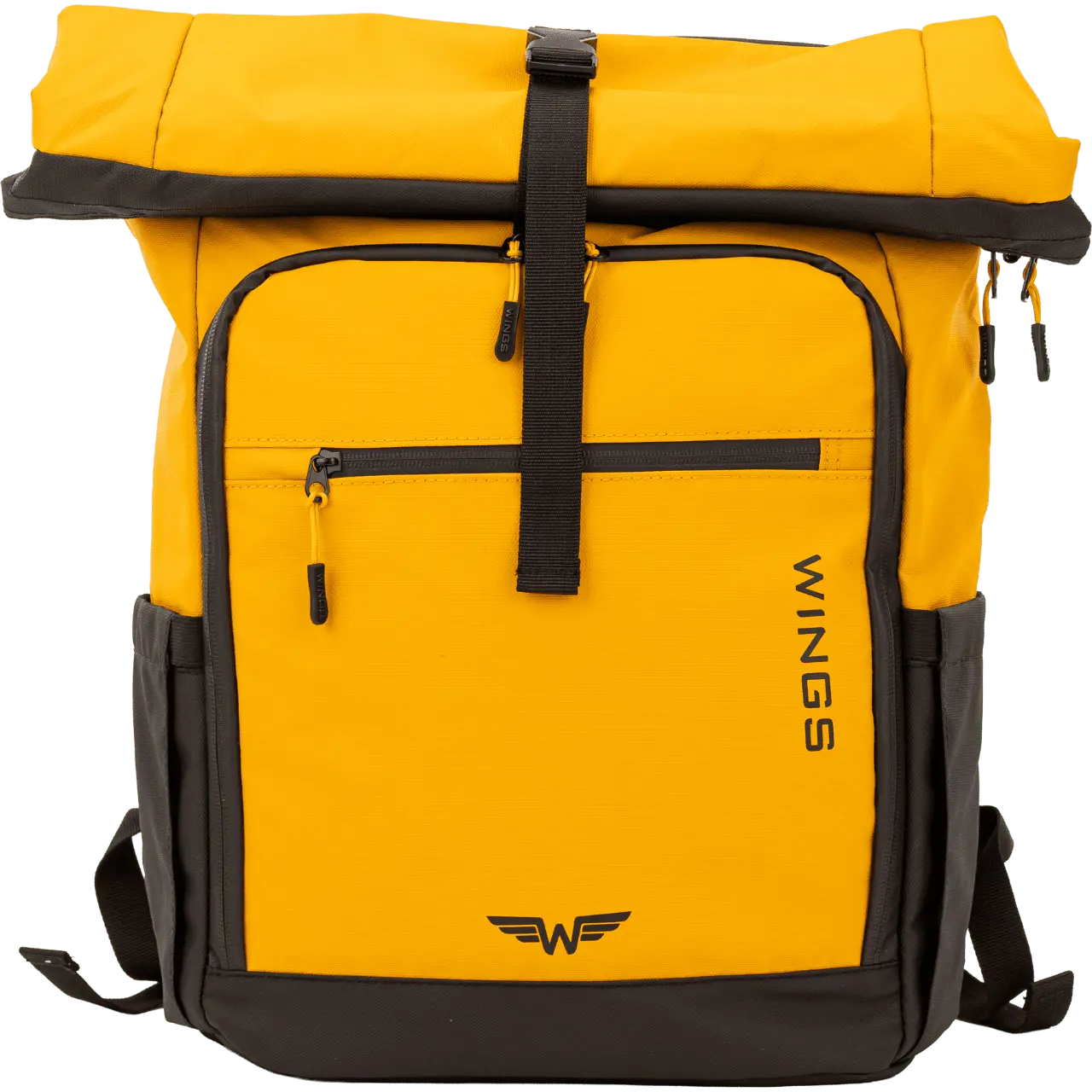 WINGS Plecak podróżny zwijany 29 L ROOK dark yellow ROOK COLLECTION