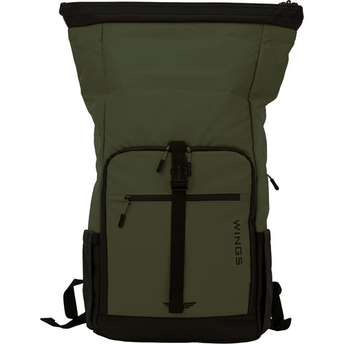 WINGS Plecak podróżny zwijany 29 L ROOK dark green