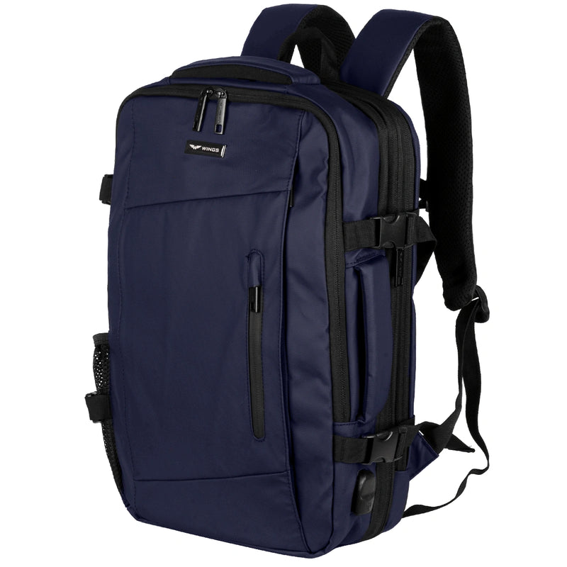 Wielofunkcyjny plecak  z poszerzeniem VIREO 002 - BLUE