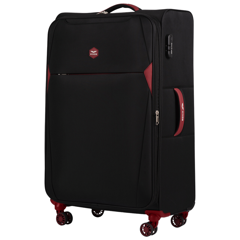 Walizka miękka duża DIPPER Wings 28" BLACK