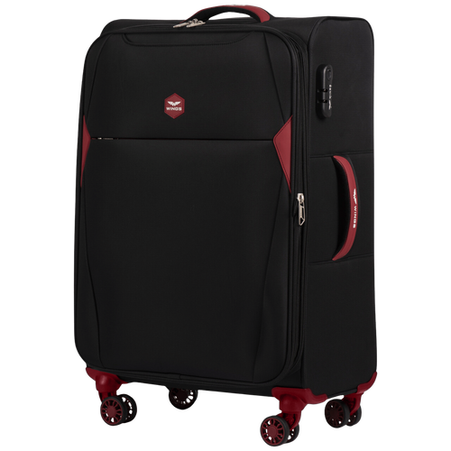 Walizka miękka średnia DIPPER Wings 24" BLACK