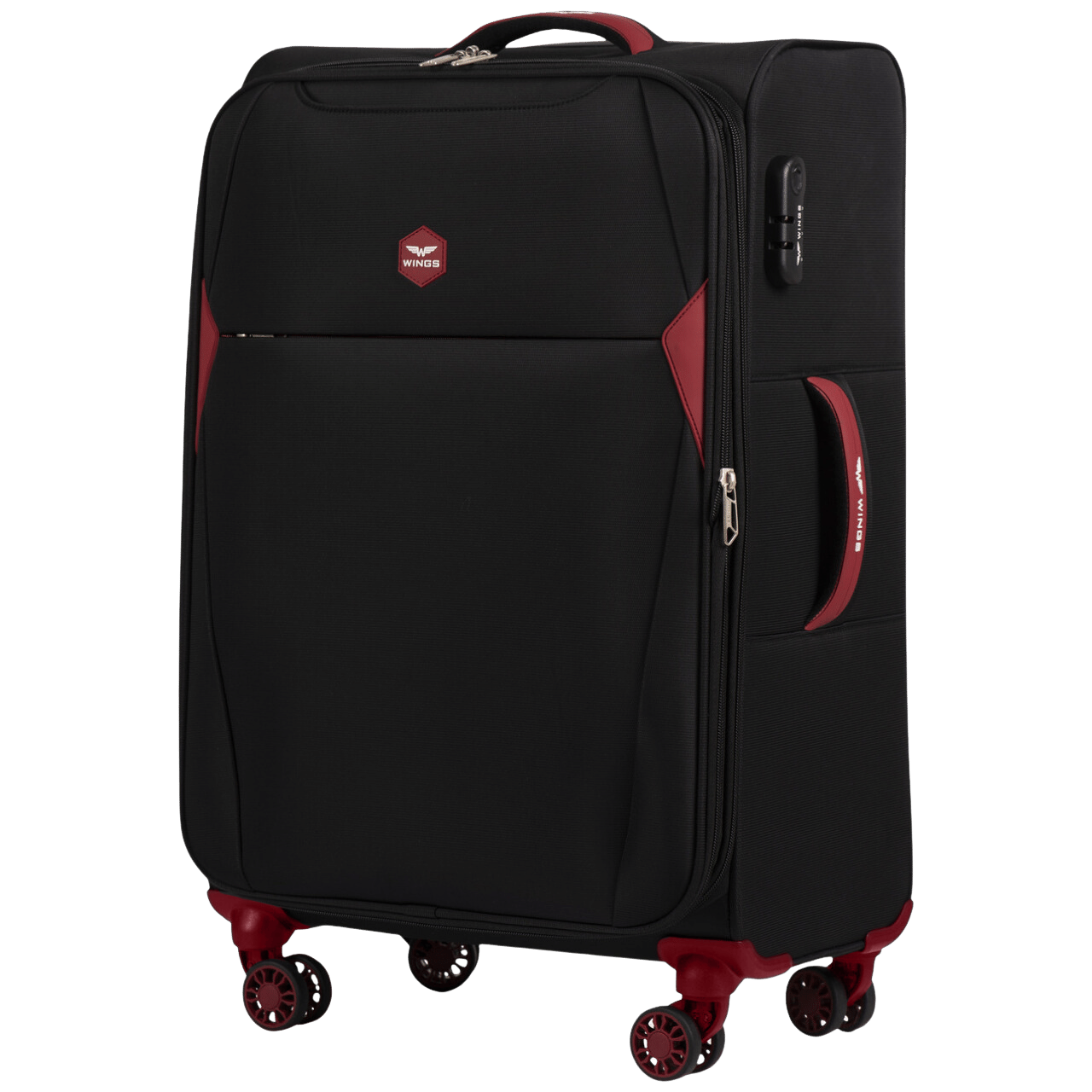 Walizka miękka średnia DIPPER Wings 24" BLACK