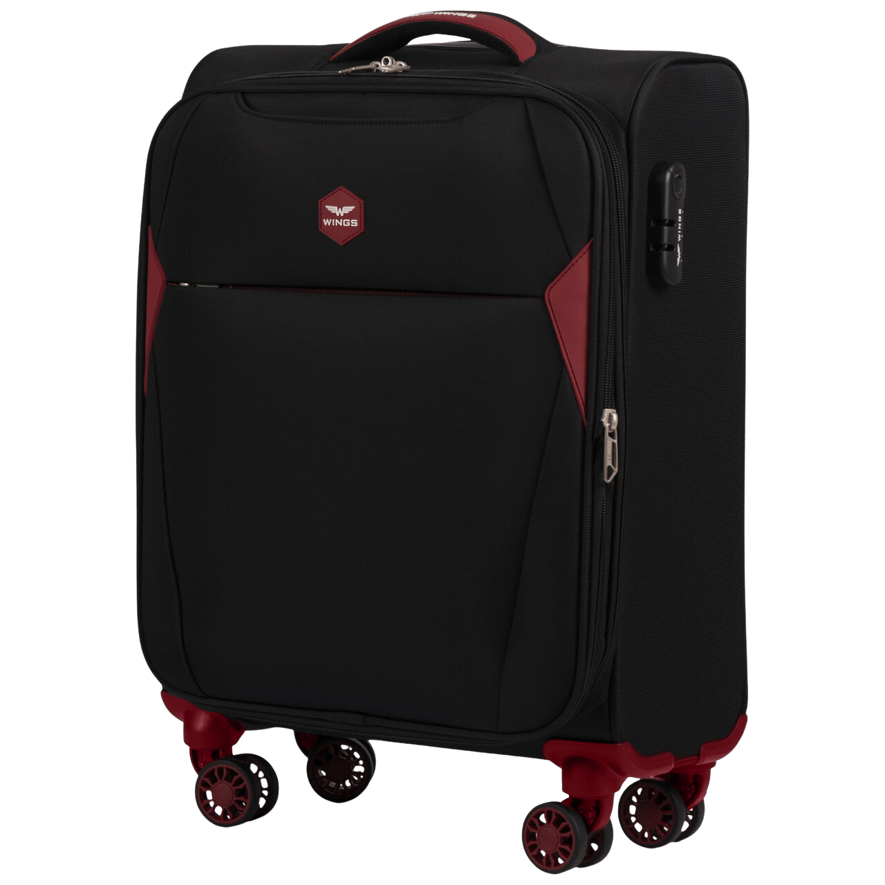 Walizka miękka kabinowa DIPPER Wings 20" BLACK