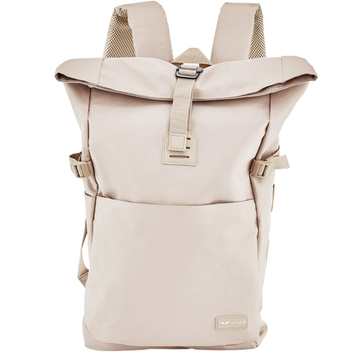 WINGS Zwijany plecak miejski 16L TROGON BEIGE