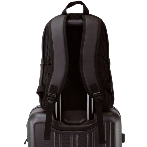 WINGS Plecak miejski ergonomiczny wodoodporny TROGON Black