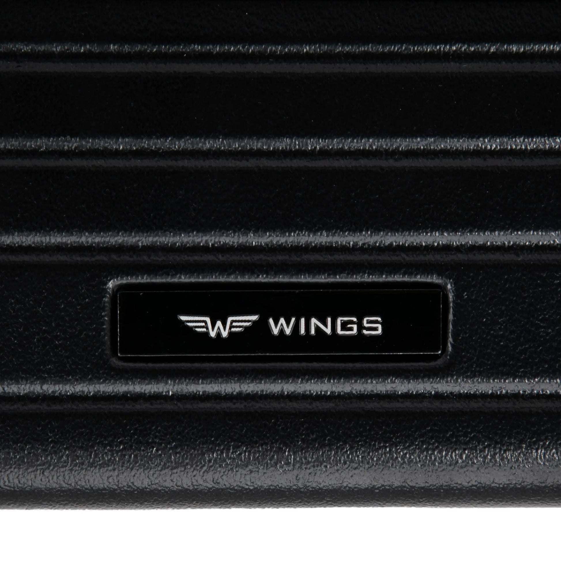 Walizka średnia Wings ABS+ 24" Customized BLACK JAMNIK customized