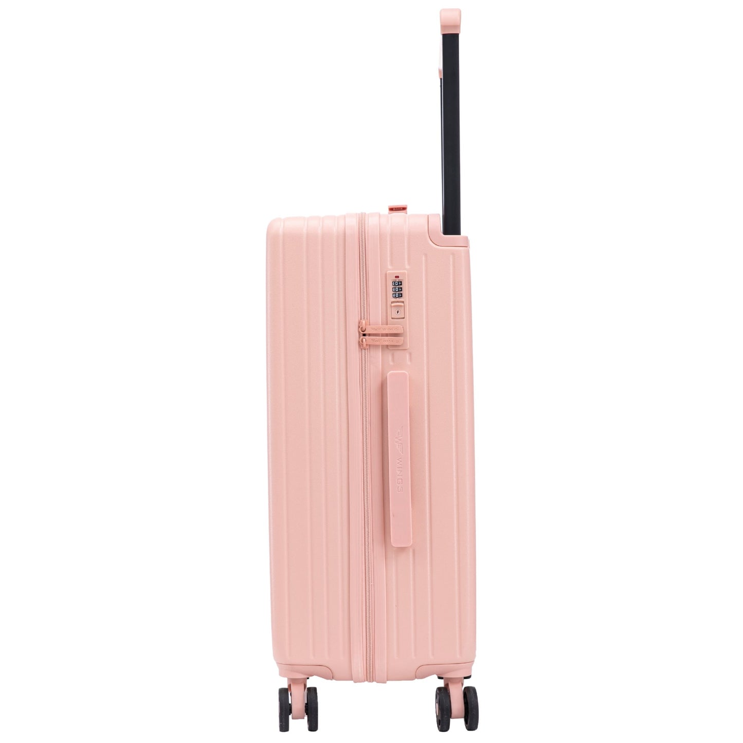 Walizka duża Wings ABS+ 28" Customized SOFT PINK JAMNIK