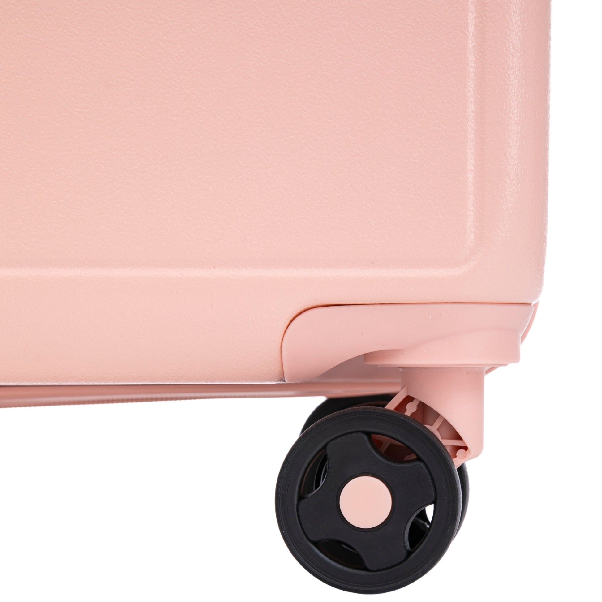 Komplet 3 WALIZEK Wings ABS+ Customized SOFT PINK JAMNIK