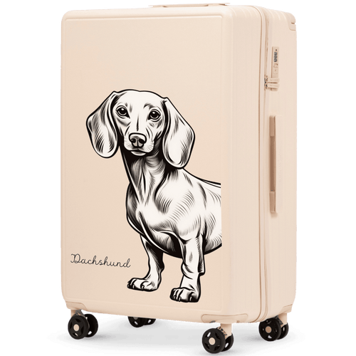 Walizka duża Wings ABS+ 28" Customized DIRTY WHITE JAMNIK