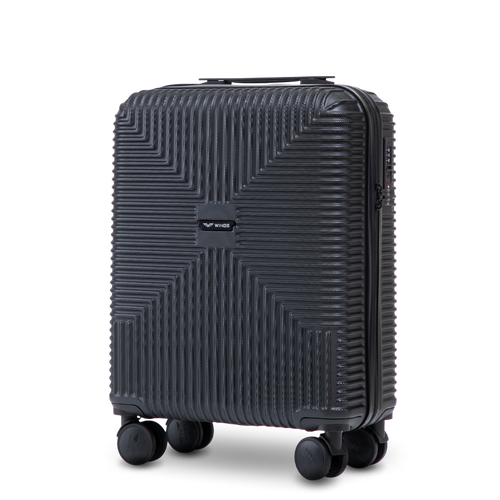 Walizka kabinowa WINGS PC ECO JACKDAW 20" BLACK