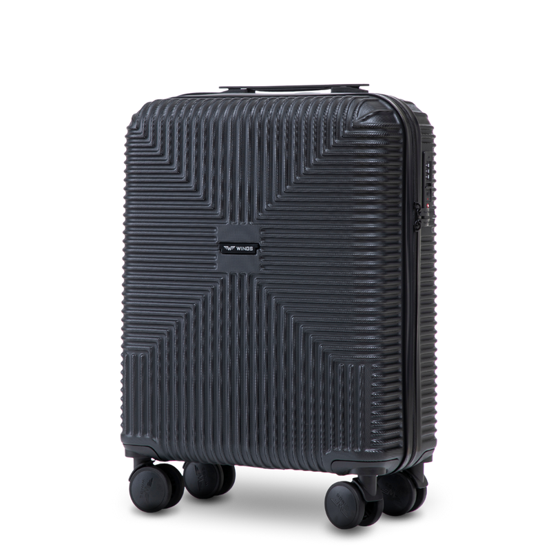 Walizka kabinowa WINGS PC ECO JACKDAW 20" BLACK
