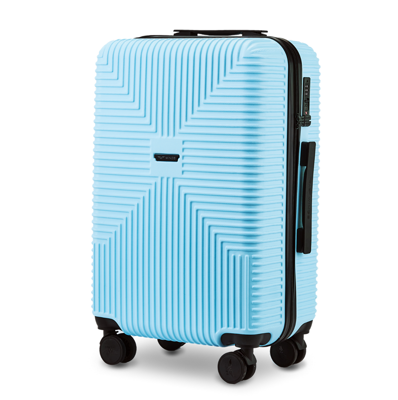 Walizka średnia WINGS PC ECO JACKDAW 24" LIGHT BLUE