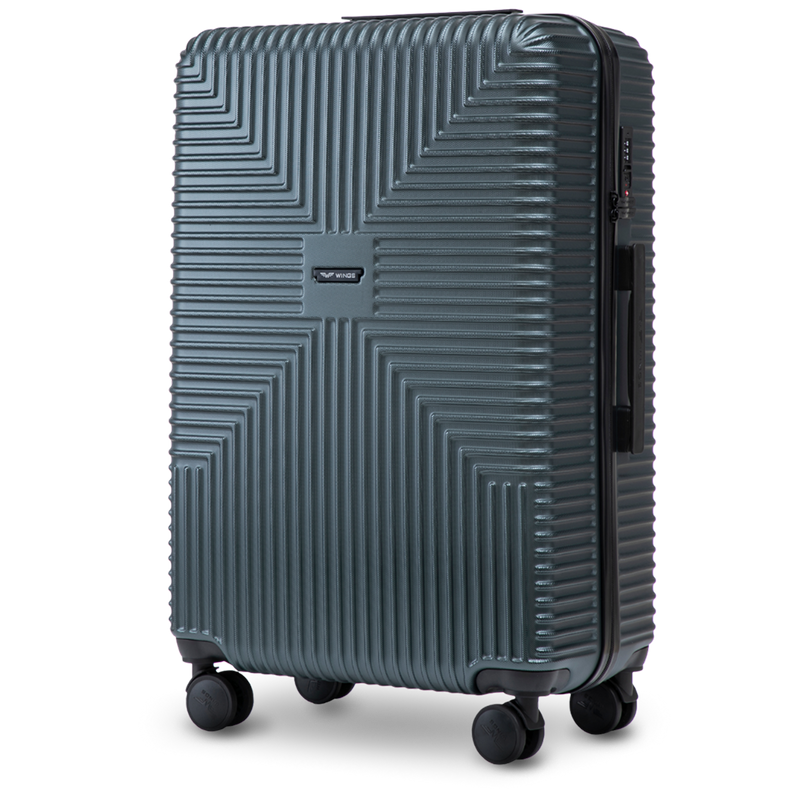 Walizka duża WINGS PC ECO JACKDAW 28" DARK GREEN