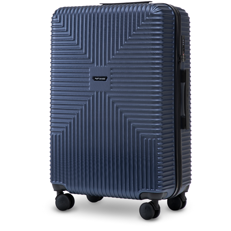 Walizka duża WINGS PC ECO JACKDAW 28" BLUE