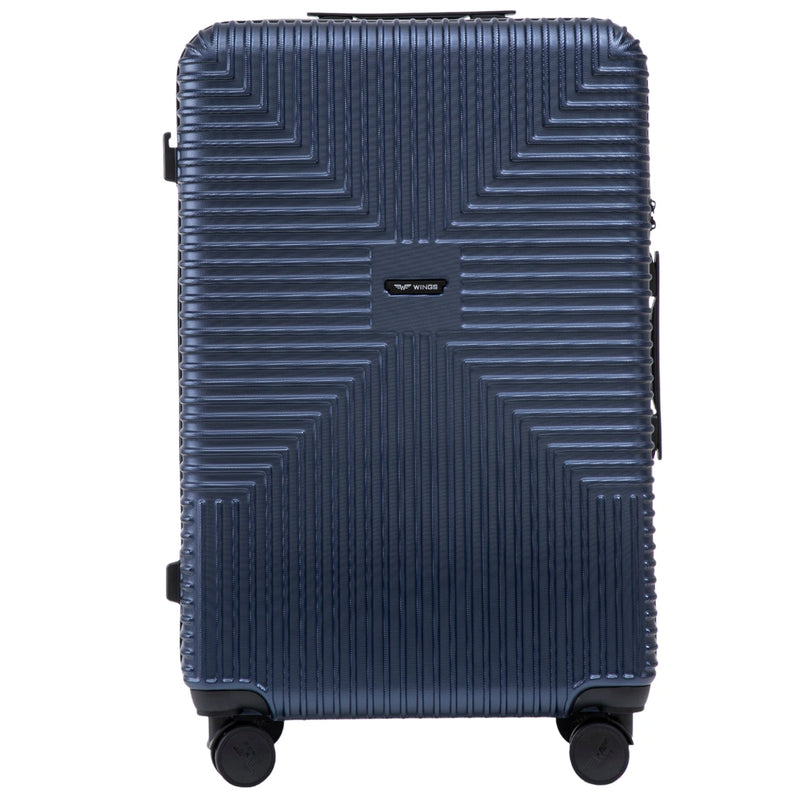 Walizka duża WINGS PC ECO JACKDAW 28" BLUE