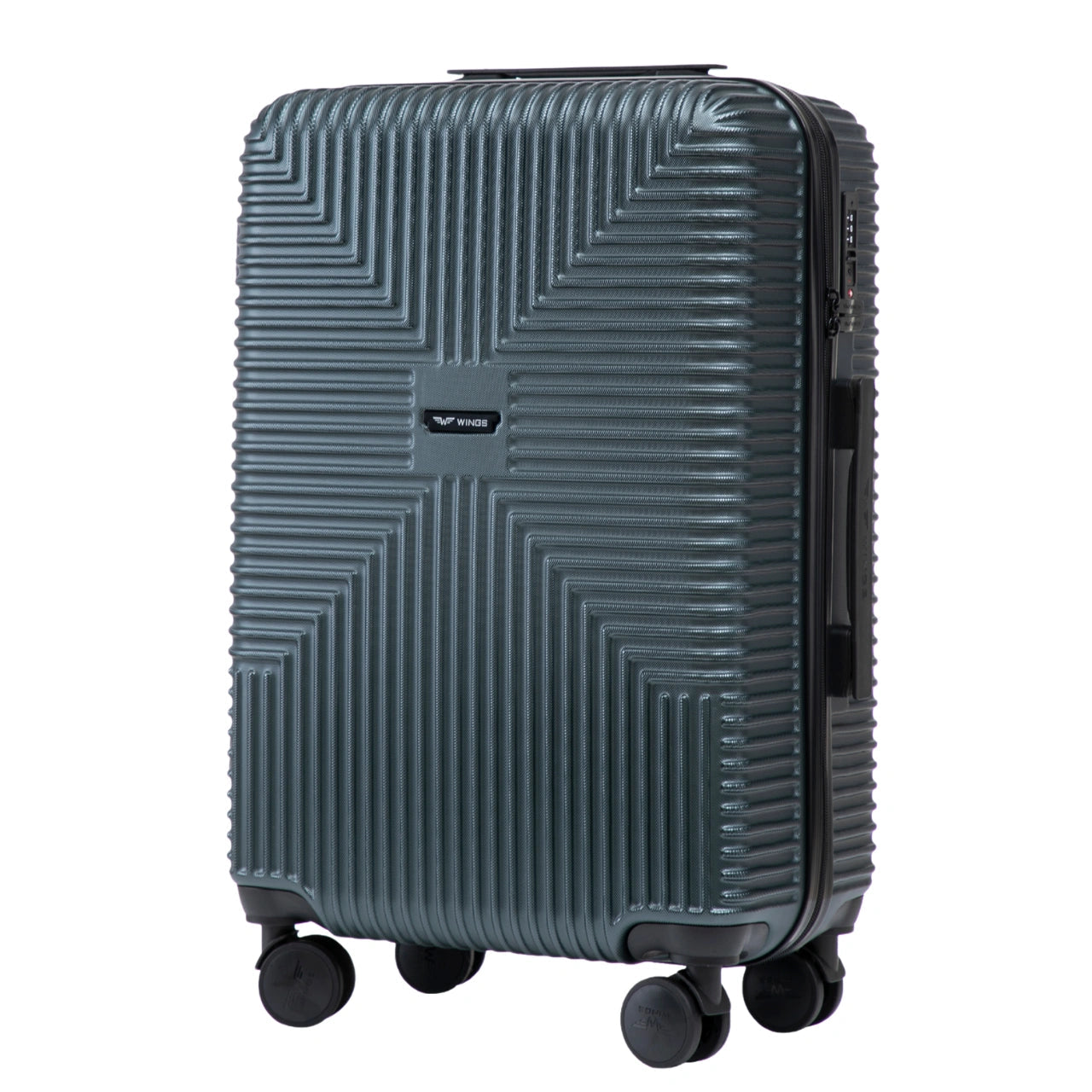 Komplet 3 walizek WINGS PC ECO JACKDAW DARK GREEN JACKDAW COLLECTION