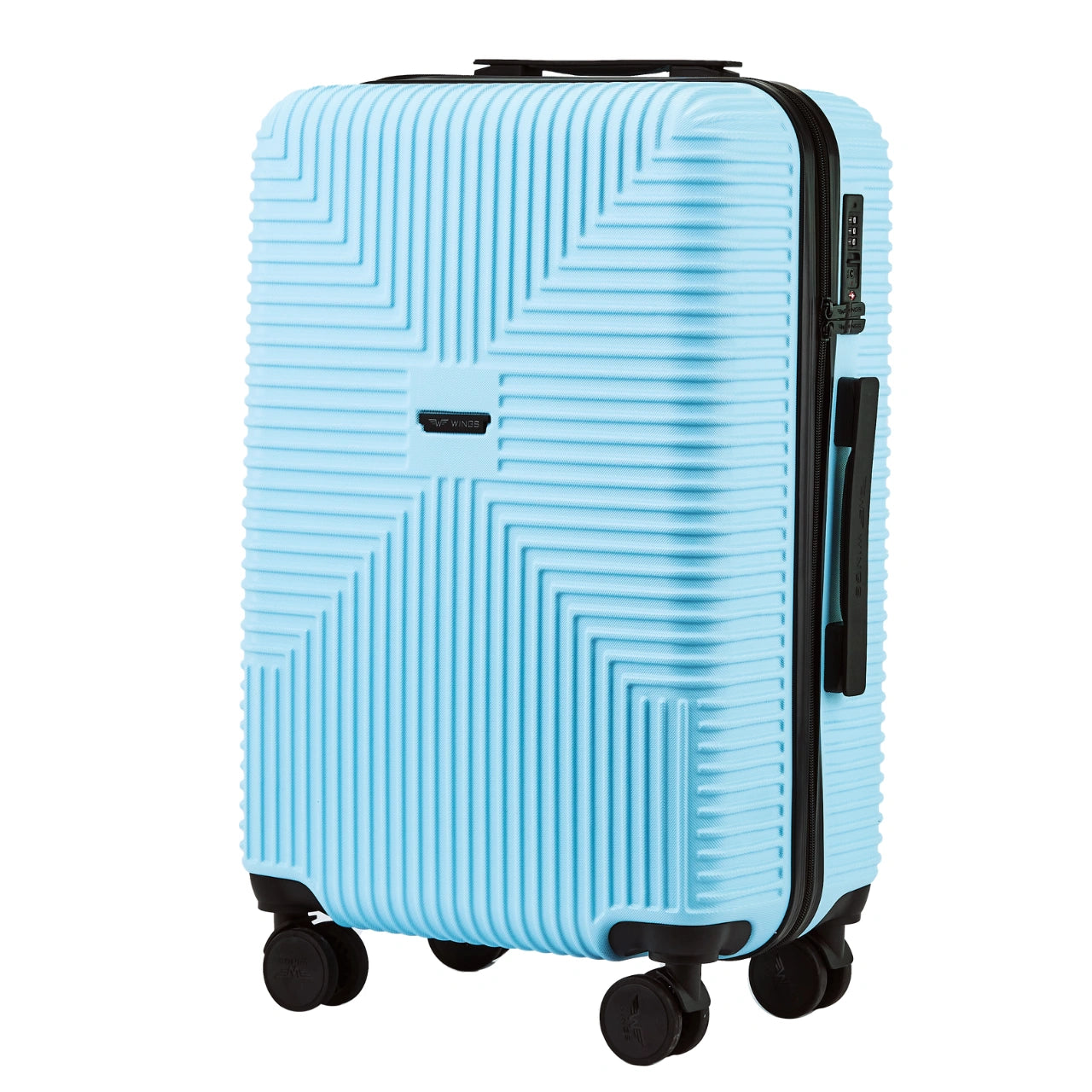 Komplet 3 walizek WINGS PC ECO JACKDAW LIGHT BLUE JACKDAW COLLECTION