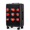 Walizka średnia Wings ABS+ 24" Customized BLACK LIPS
