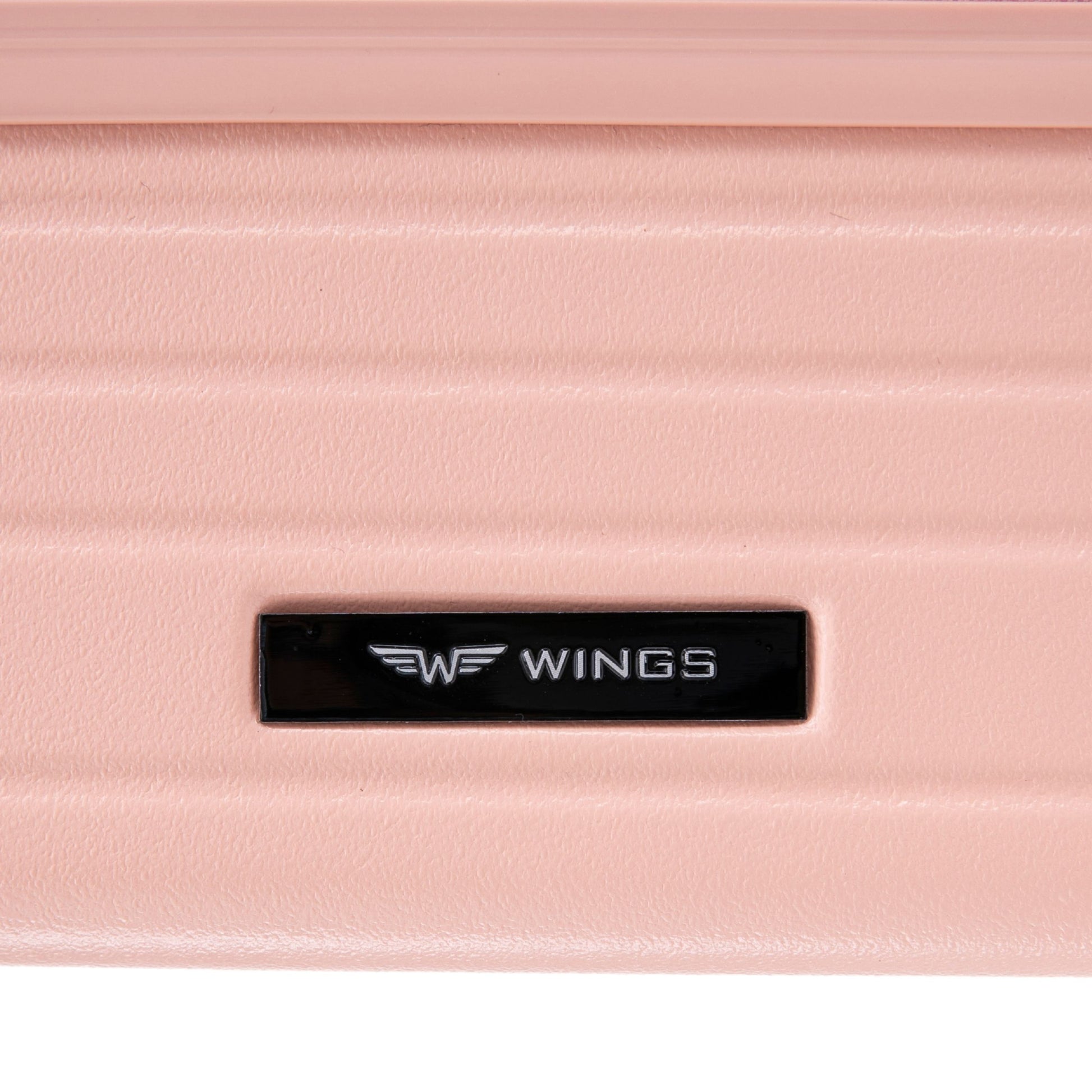 Komplet 3 WALIZEK Wings ABS+ Customized SOFT PINK LIPS