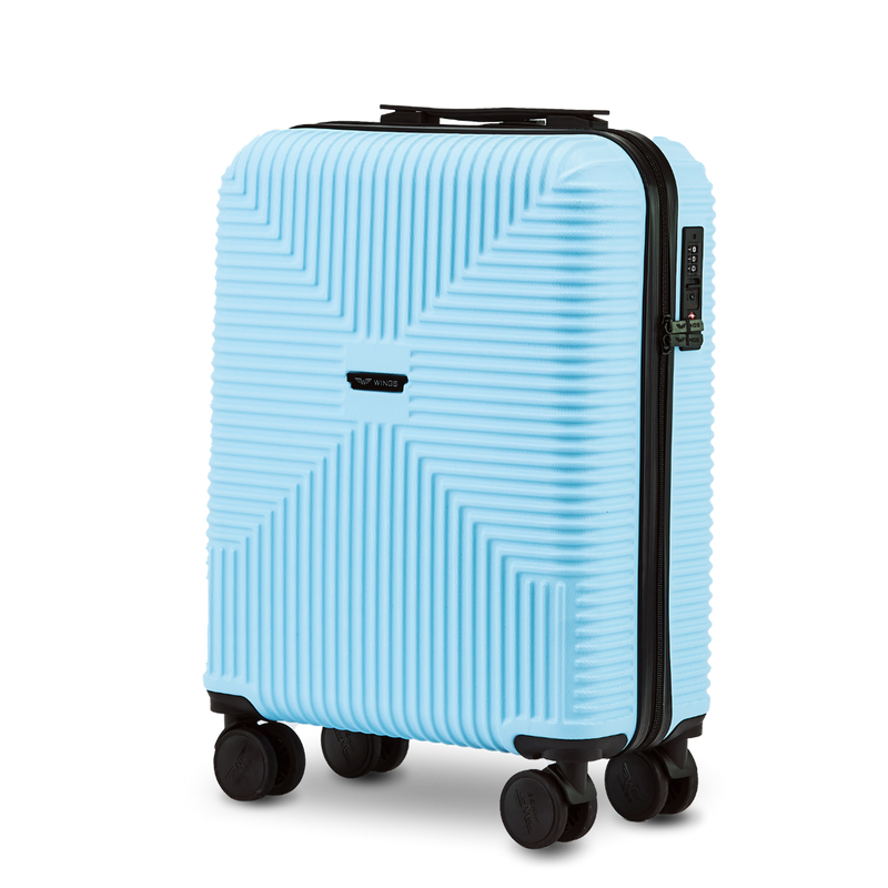Walizka kabinowa WINGS PC ECO JACKDAW 20" LIGHT BLUE