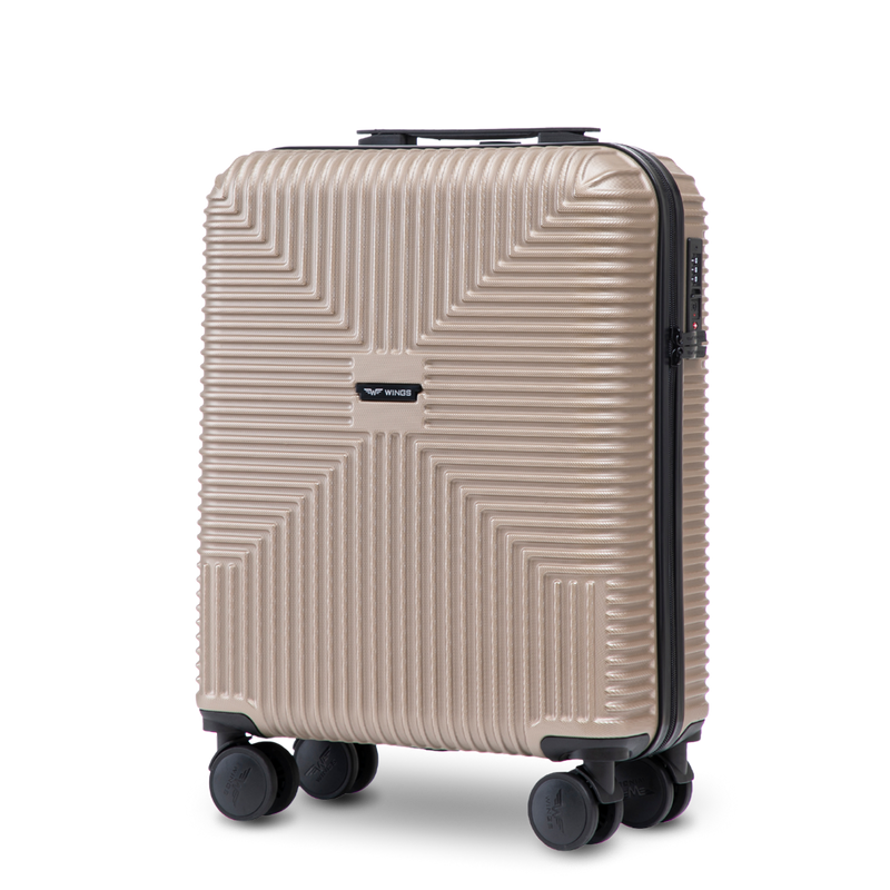 Walizka kabinowa WINGS PC ECO JACKDAW 20" CHAMPAGNE