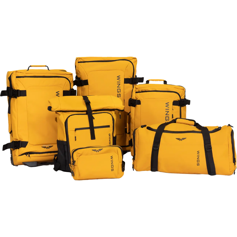 WINGS Komplet podróżny 6w1 ROOK yellow