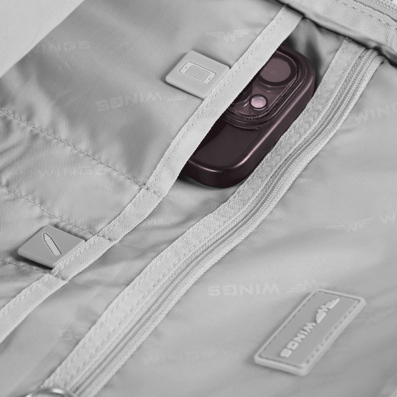 WINGS Plecak wielofunkcyjny SKYLARK poszerzany pink