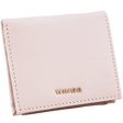Mały portfel damski WINGS ze skóry naturalnej PINK