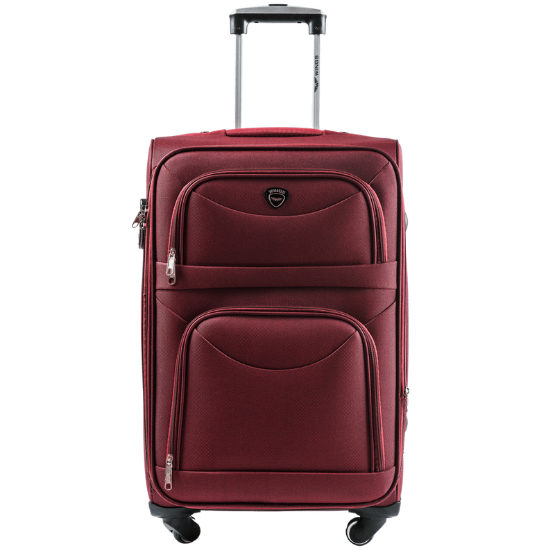 Zestaw 3 walizek Wings LARK DARK RED
