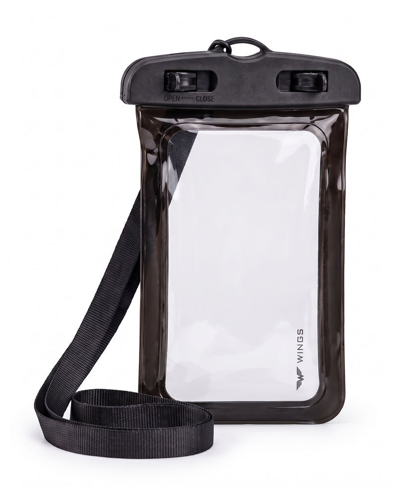 Wodoodporne etui na telefon WINGS BLACK