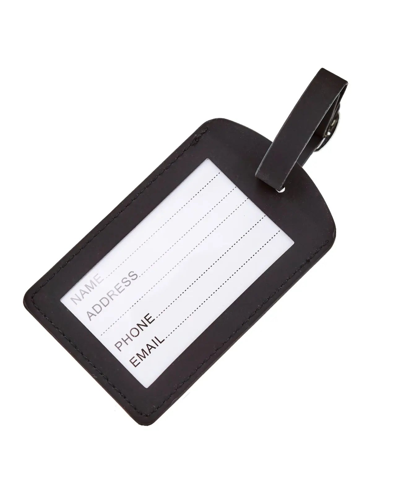 Identyfikator bagażu WINGS zawieszka do walizki tag BLACK TRAVEL MUST HAVE
