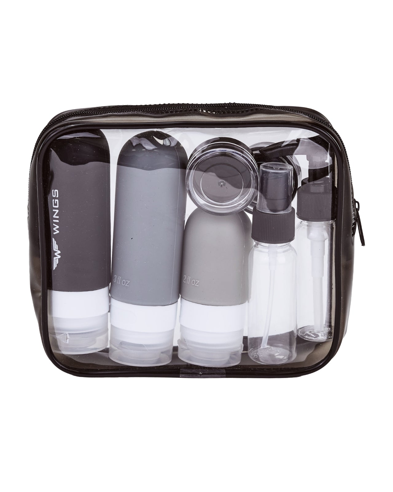 Zestaw butelek podróżnych w etui 90ml