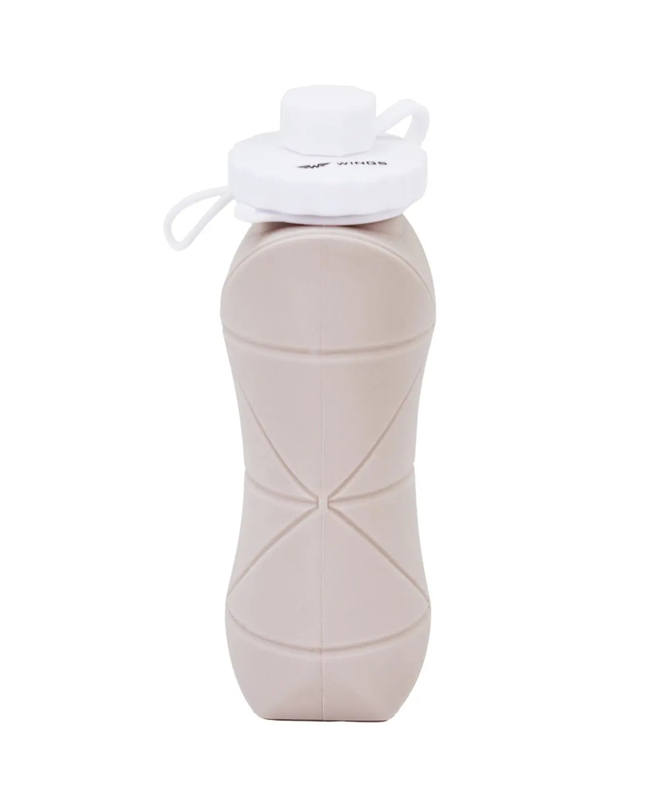Składany bidon podróżny WINGS 690 ml BEIGE TRAVEL MUST HAVE