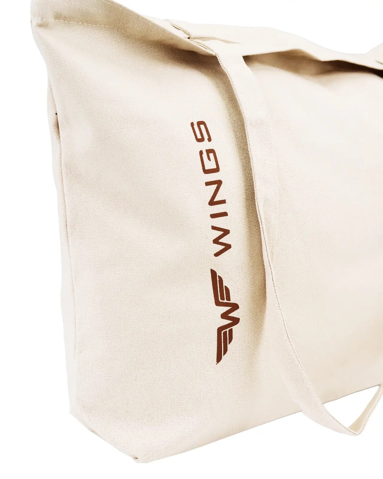 Torba shopper płócienna WINGS BEIGE