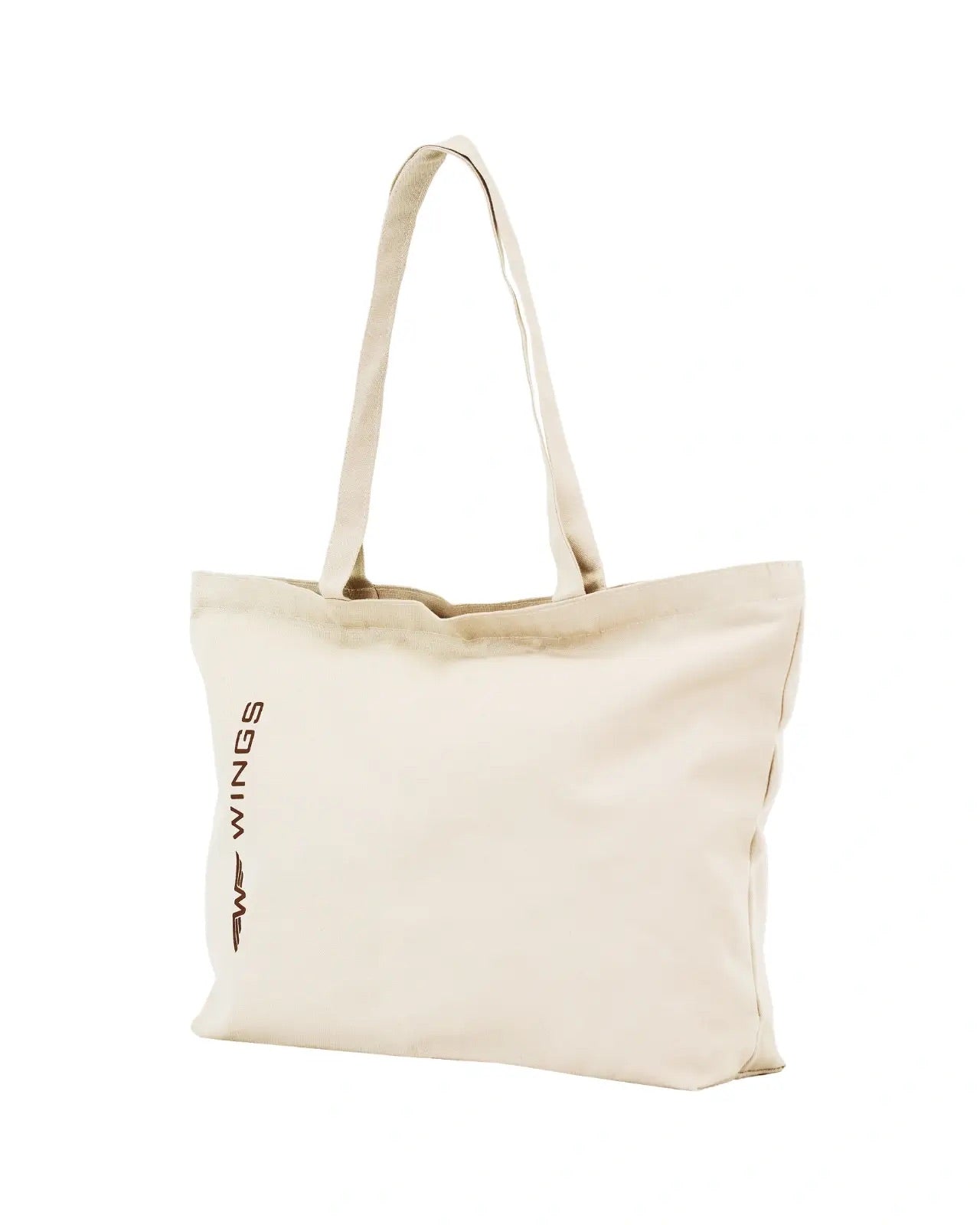 Torba shopper płócienna WINGS BEIGE