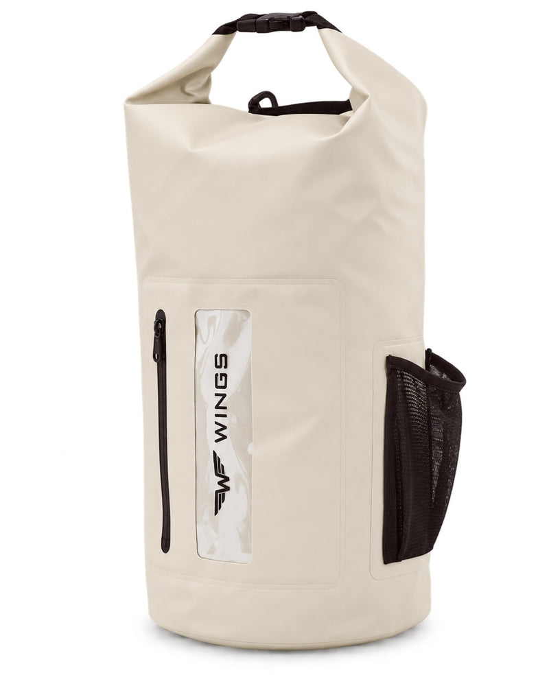Dry Bag 22L z funkcją plecaka BEIGE
